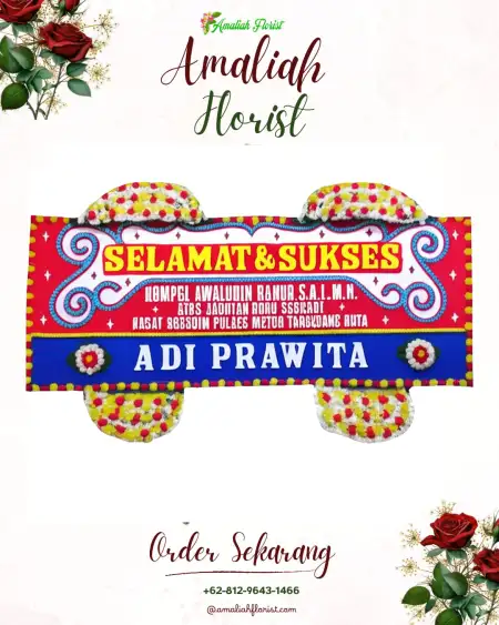 Papan Bunga Ucapan Selamat Pasirmae